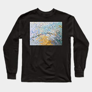 Maps - Original Abstract Design Long Sleeve T-Shirt